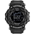 SMAEL Mens Watch Military Waterproof Sport WristWatch Digital Stopwatches For Men 1802 Military Electronic Watches Male Clock