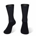 Anti Slip Silicone Summer Aero Socks Whiteline Cycling Socks Men Bicycle Sport Running Bike Socks Calcetines Ciclismo
