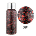 Eye Glitter Nail Hair Body Face Glitter Gel Art Flash Heart Loose Sequins Cream Festival Glitter Decoration Party Festival