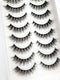 NEW 10 Pairs Natural False Eyelashes Fake Lashes Long Makeup 3d Mink Lashes Extension Eyelash Mink Eyelashes for Beauty 54
