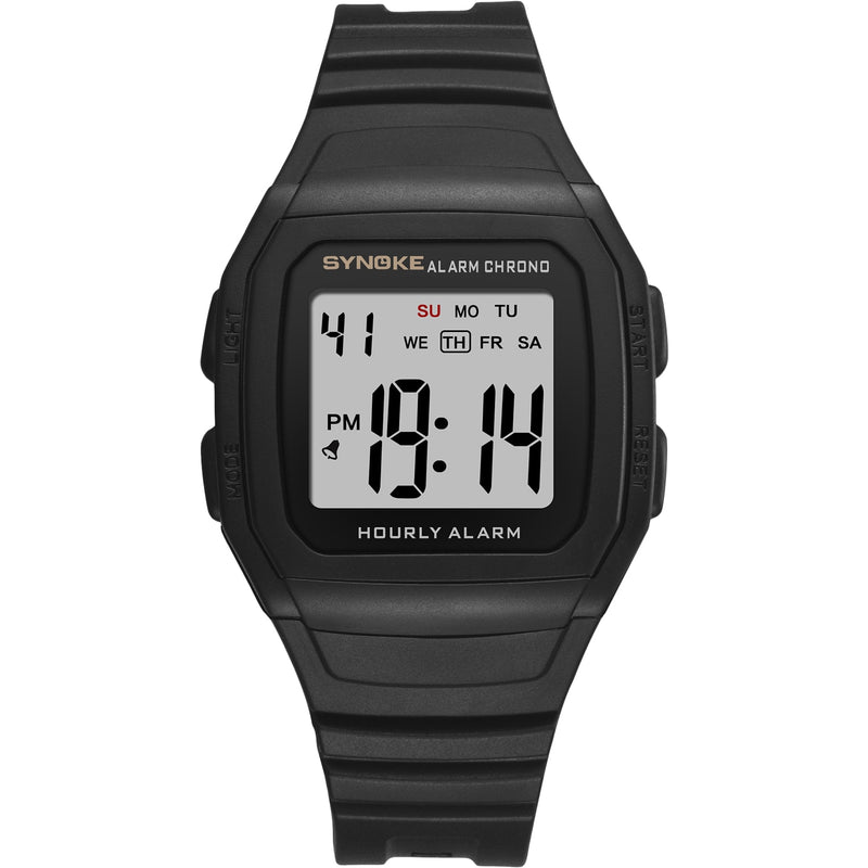 PANARS Men&#39;s Sport Watch 9023 With Black Band Electronic Watches Men Waterproof &amp; Shock Square Digital Watch Casual Watch Men&#39;s