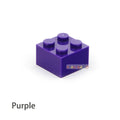 60pcs DIY Building Blocks Thick Figures Bricks 2x2 Dots Educational Creative Size Compatible With 3003 Plastic Toys for Children
