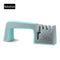Knife Sharpener 4 in 1 Diamond Coated&amp;Fine Rod Knife Shears and Scissors Sharpening stone System Stainless Steel Blades