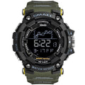 Mens Watch Military Water resistant SMAEL Sport watch Army led Digital wrist Stopwatches for male 1802 relogio masculino Watches