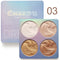 Chameleon Highlighter Palette Makeup Powder Iluminador Maquiagem Shimmer Shining Face Brighten Highlighter