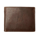 GENODERN Cow Leather Men Wallets with Coin Pocket Vintage Male Purse RFID Blocking Genuine Leather Men Wallet with Card Holders
