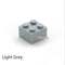 60pcs DIY Building Blocks Thick Figures Bricks 2x2 Dots Educational Creative Size Compatible With 3003 Plastic Toys for Children