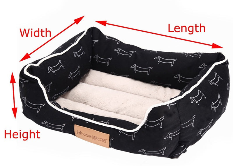 S/M/L Pet Dog Beds for Large Dogs Puppy Dog Bed Mat Soft Material Nest Dog Baskets Cat House Supplies Sofa Bedding