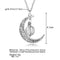 FAMSHIN Fashion Silver Color Charm Luminous Pendant Necklace Women Moon Glowing Stone Necklace Christmas Necklaces Jewelry Gifts