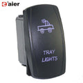 1PC 24V 20A Car Boat Rocker Switch 12V Waterproof Lighted Rocker Toggle Switch ON Off 5 Pin For Marine ATV RZR RV Auto Truck