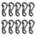 10Pcs/lot Mini Carabiner Keychain Camping Gadgets EDC Survival Equipment Snap Hook Climbing SF Spring Backpack Tactical Gear