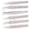 Makeup Professional Eyelash Tweezers 3D Volume Eyelash Extension Tweezer Fan Lash Eyebrow Tweezers VETUS Excellent Closure