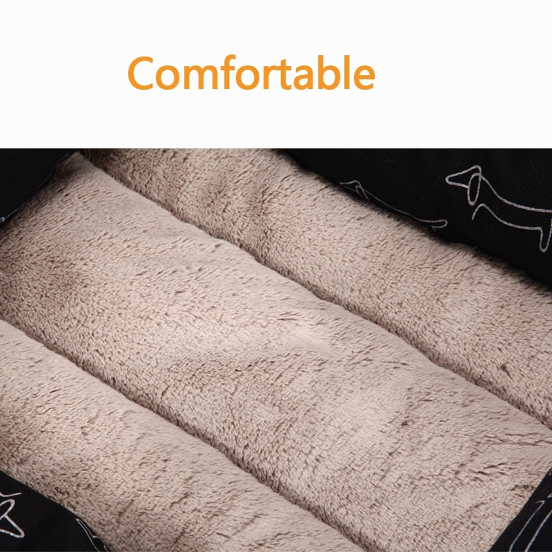 S/M/L Pet Dog Beds for Large Dogs Puppy Dog Bed Mat Soft Material Nest Dog Baskets Cat House Supplies Sofa Bedding