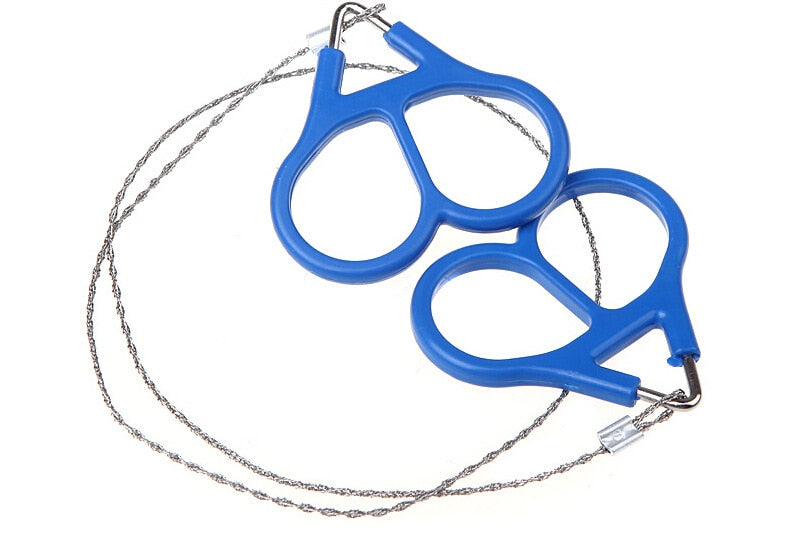 Saw Wire EDC Emergency Survival Gear Outdoor Plastic Steel Ring Scroll Travel Camping Hiking Hunting Climbing Survival Tool Kit