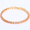 Luxury 4mm Cubic Zirconia Tennis Bracelets Iced Out Chain Crystal Wedding Bracelet For Women Men Gold Silver Color Bracelet