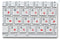 Russian Keyboard Stickers Transparent Paster Tags Strong Viscosity Keyboard Cover Alphabet Layout With Button Letters Waterproof