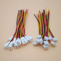 10Pair Micro JST PH 2.0 2P 3P 4P 5P 6PIN Male Female Plug Connector With Wire Cables 100mm
