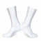 Anti Slip Silicone Summer Aero Socks Whiteline Cycling Socks Men Bicycle Sport Running Bike Socks Calcetines Ciclismo