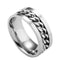 Cool Stainless Steel Rotatable Men Couple Ring High Quality Spinner Chain Rotable Rings Punk Women Man Jewelry for Party Gift