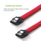 50CM SATA 3.0 III SATA3 7pin Data Cable 6Gb/s SSD Cables HDD Hard Disk Data Cord with Nylon Sleeved Premium Version