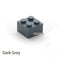 60pcs DIY Building Blocks Thick Figures Bricks 2x2 Dots Educational Creative Size Compatible With 3003 Plastic Toys for Children