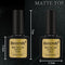 Nail Art Design Matt Top Coat UV Nail Gel Polihs Matte Top Coat UV LED Soak Off Varnish Lacquer Top Primer Layer 10ml