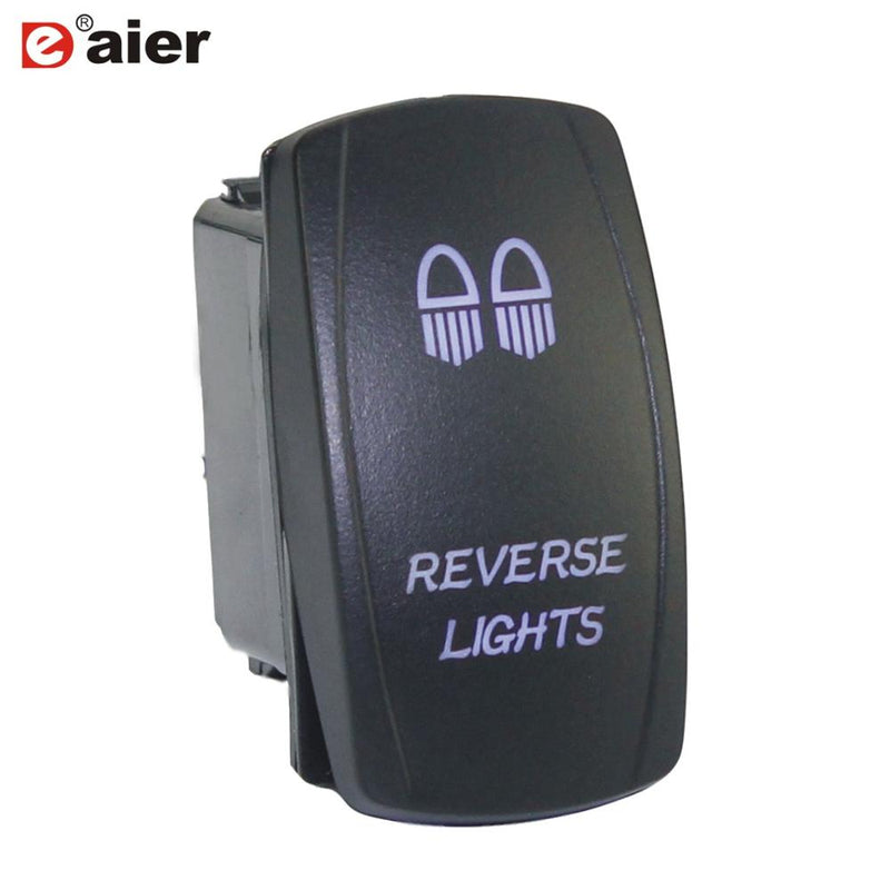 1PC 24V 20A Car Boat Rocker Switch 12V Waterproof Lighted Rocker Toggle Switch ON Off 5 Pin For Marine ATV RZR RV Auto Truck