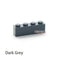 50PCS DIY Building Blocks Thick Figures Bricks 1x4 Dots Educational Creative Size Compatible With Brand Toys for Children 3010