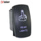 1PC 24V 20A Car Boat Rocker Switch 12V Waterproof Lighted Rocker Toggle Switch ON Off 5 Pin For Marine ATV RZR RV Auto Truck