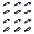 12pcs Carabiner mini key hanger hanging Quickdraw keychain keyring camping clasp hook backpack snap clip buckle Padlock