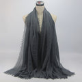 wholesale price 70*180cm women muslim crinkle hijab scarf femme musulman soft cotton headscarf islamic hijab shawls and wraps