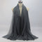 wholesale price 70*180cm women muslim crinkle hijab scarf femme musulman soft cotton headscarf islamic hijab shawls and wraps