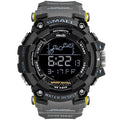 SMAEL Mens Watch Military Waterproof Sport WristWatch Digital Stopwatches For Men 1802 Military Electronic Watches Male Clock