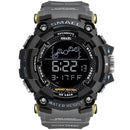SMAEL Mens Watch Military Waterproof Sport WristWatch Digital Stopwatches For Men 1802 Military Electronic Watches Male Clock
