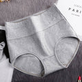 Cotton women&#39;s panties elastic soft large size 4XL Underpanties Embossed ROSE Ladies underwear Breathable sexy High waist briefs