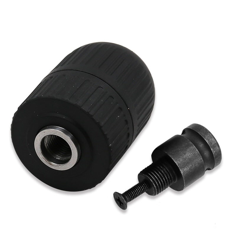 2-13mm 1/2&quot; 20unf Self-locking Keyless Drill Chuck Self Tighten 1/2&quot; Drill Chuck Adaptor For Impact Wrench Conversion 1/2-20unf