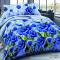 Home textiles cotton Leopard grain rose 3D bedding sets King size 4 Pcs of duvet cover bed sheet pillowcase bedclothes