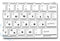 Russian Keyboard Stickers Transparent Paster Tags Strong Viscosity Keyboard Cover Alphabet Layout With Button Letters Waterproof