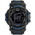 SMAEL Mens Watch Military Waterproof Sport WristWatch Digital Stopwatches For Men 1802 Military Electronic Watches Male Clock