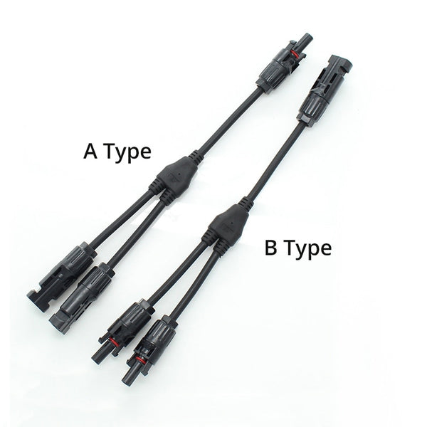 2 To 1 Hot Selling PV Y Branch Connector With 4mm2 Solar Cable For Solar Pv System Solar