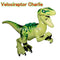 Locking Blocks Jurassic Dinosaurs Tyrannosaurus Rex Wyvern Velociraptor Stegosaurus Building Blocks Toys For Children Dinosaur