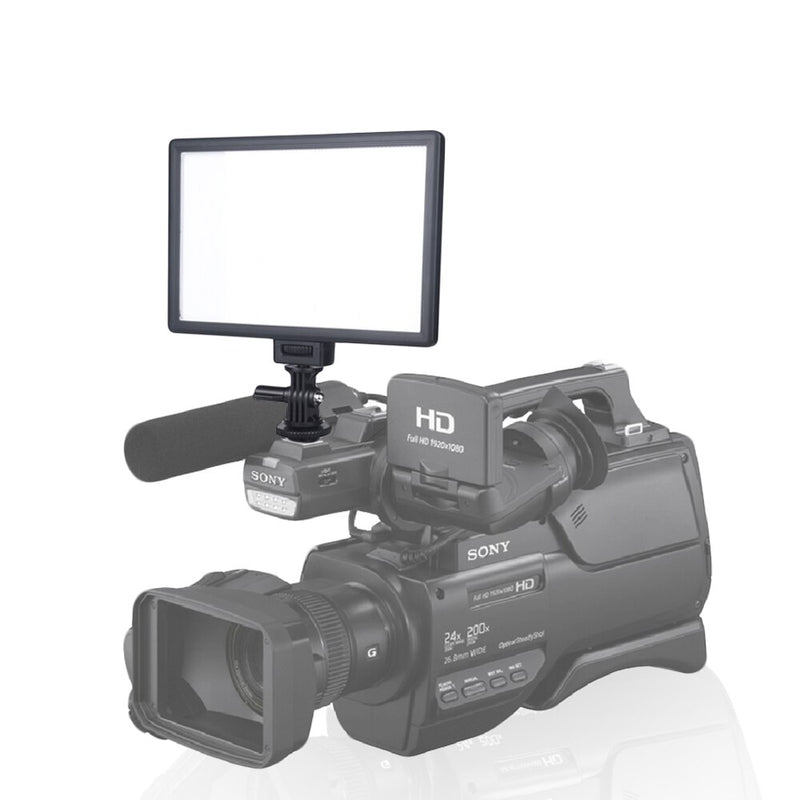 Viltrox L116T Portable LED Video Light Ultra-thin LCD Bi-Color Dimmable DSLR Studio mini Lamp Panel for YouTube show live Camera