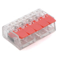 (30&amp;50Pieces) Lever Nuts-3 New style compact Splicing Connectors Quick Disconnect Wire Connectors AWG 24-12