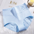 Cotton women&#39;s panties elastic soft large size 4XL Underpanties Embossed ROSE Ladies underwear Breathable sexy High waist briefs