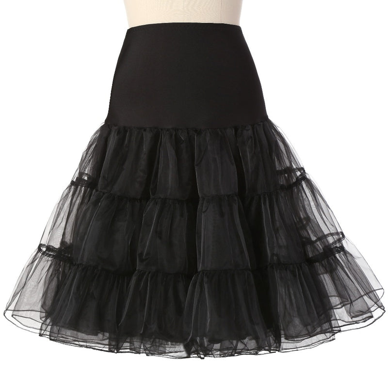 free Shipping Short Tutu Petticoat Crinoline Vintage Wedding Bridal Petticoat For Wedding Dresses Underskirt Rockabilly