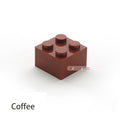 60pcs DIY Building Blocks Thick Figures Bricks 2x2 Dots Educational Creative Size Compatible With 3003 Plastic Toys for Children