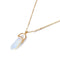 IPARAM Fashion Trend Crystals Necklace Bohemian Hexagon Opal Pendant Necklace Female Hexagon Crystal Necklace Gift 2021 NEW
