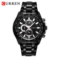 CURREN 8023 Quartz Watch Men Waterproof Sport Military Watches Mens Business Stainless Steel Wristwatch Male Clock reloj hombre