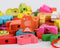 26pcs Wooden Toys Baby DIY Toy Cartoon Fruit Animal Stringing Threading Wooden beads Toy Monterssori Educational for Kids GYH