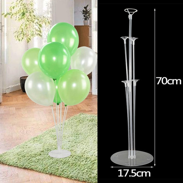 Tubes Balloons  Base Holder Column Stand Confetti Latex Foil Balloon Accessories Kids Birthday Baby Shower Party Decora Supplies